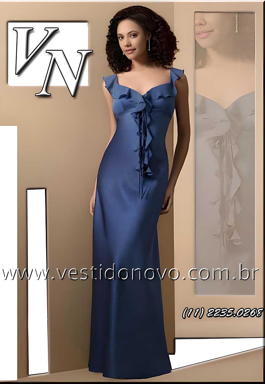 vestido azul, madrinha de casamento, zona sul de So Paulo