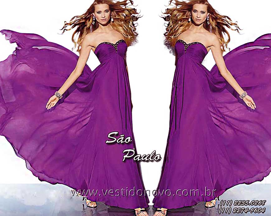 Vestido de festa Plus size, violeta , me da noiva, madrinha de casamento, em So Paulo