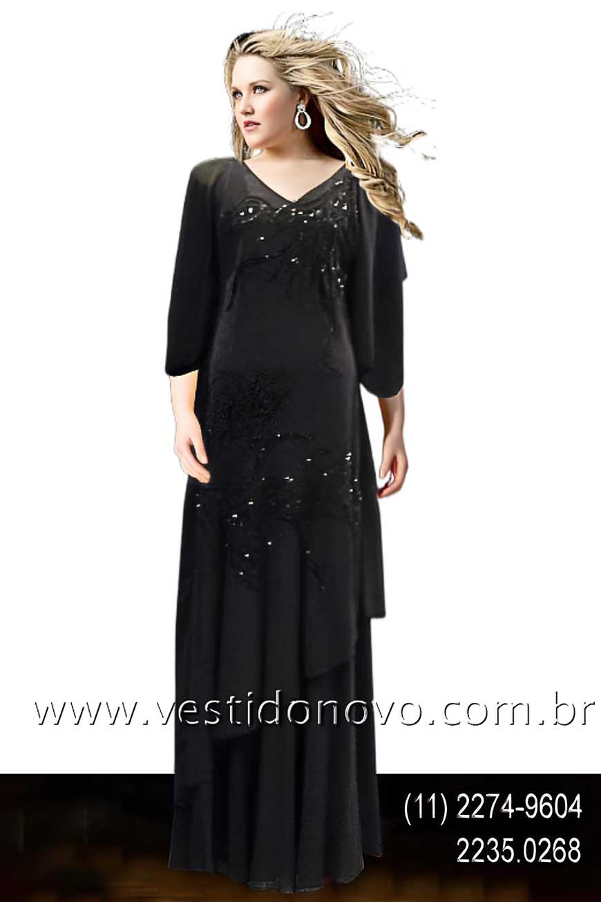 vestido de festa preto, aclimao, vila mariana, zona sul So Paulo 